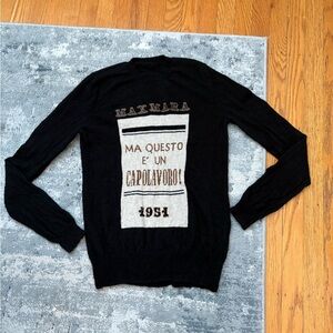 MaxMara Higher Sweater Jumper, Black, Women’s Small